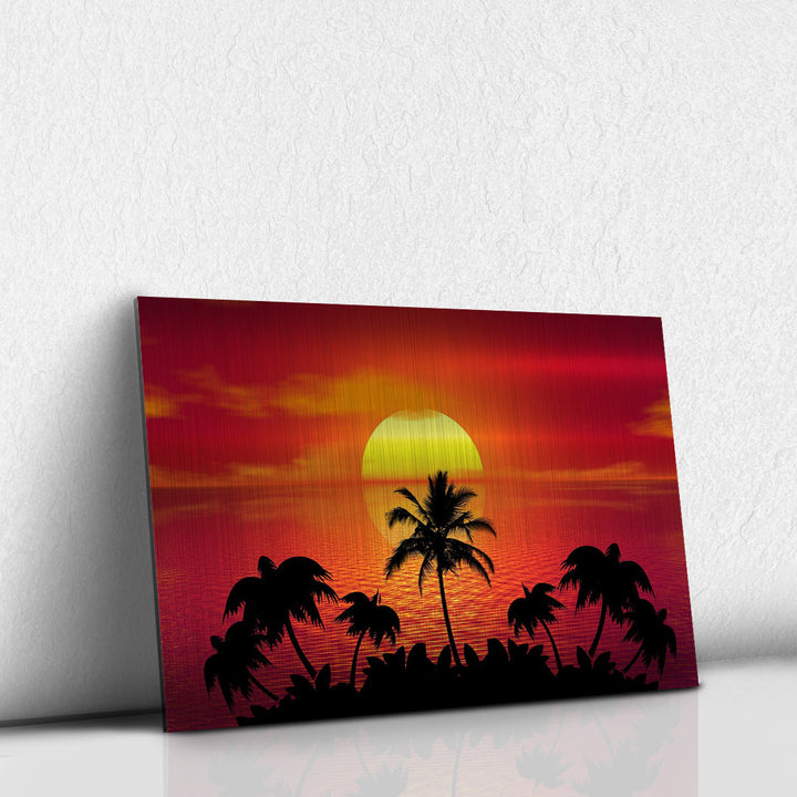 Atardecer rojo