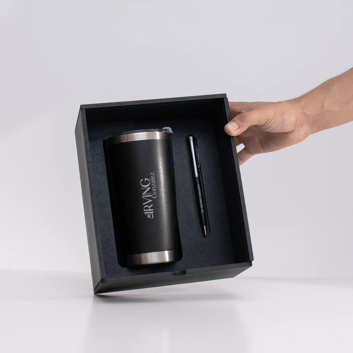 Tumbler + Pluma