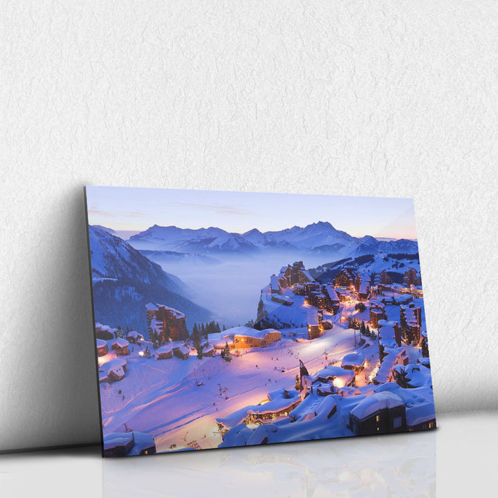Montaña en los alpes