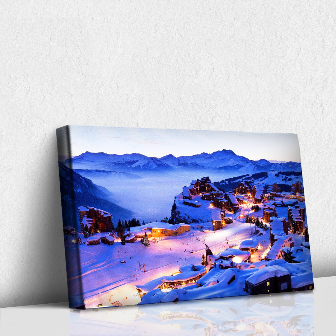Montaña en los alpes