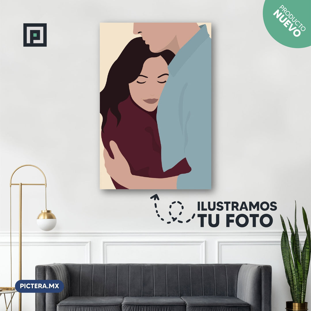 Ilustracíon Personalizada Vertical