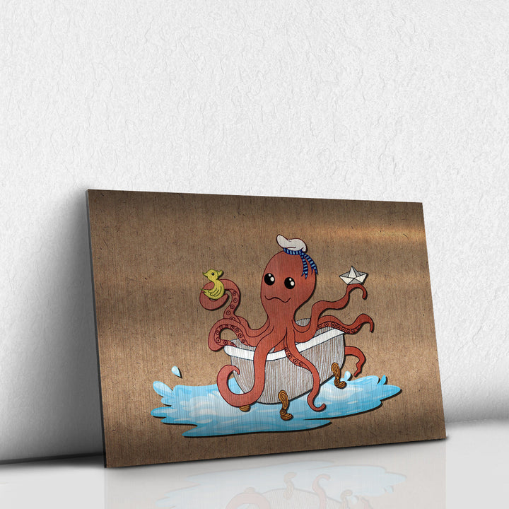 Pulpo en la bañera