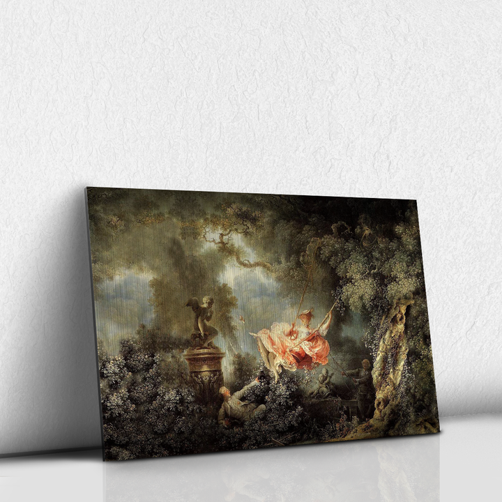El columpio de  Jean-Honore Fragonard